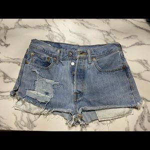 Levis Jean shorts